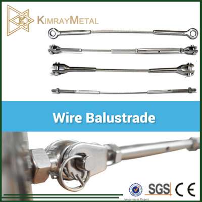 316 Grade Stainless Steel Wire Rope Assembly